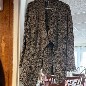 Astars Black and White Women's Sweater